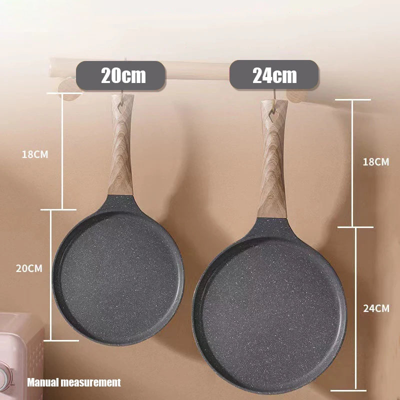 Non-Stick Frying Pan Steak Pancake Omelette Cooking Induction Cooker Bakeware