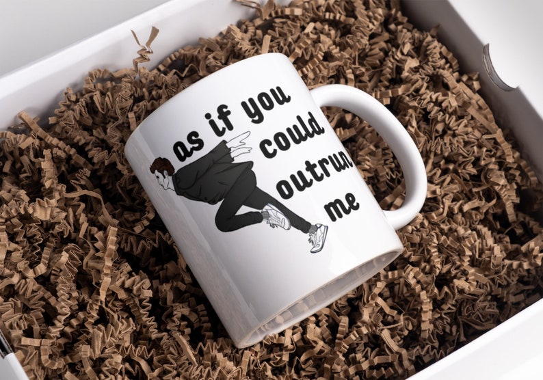 As If You Could Outrun Me Mug  Robert Pattinson Cup  Edward Cullen Funny Mug  Twilight Meme Coffee Mug1.jpg