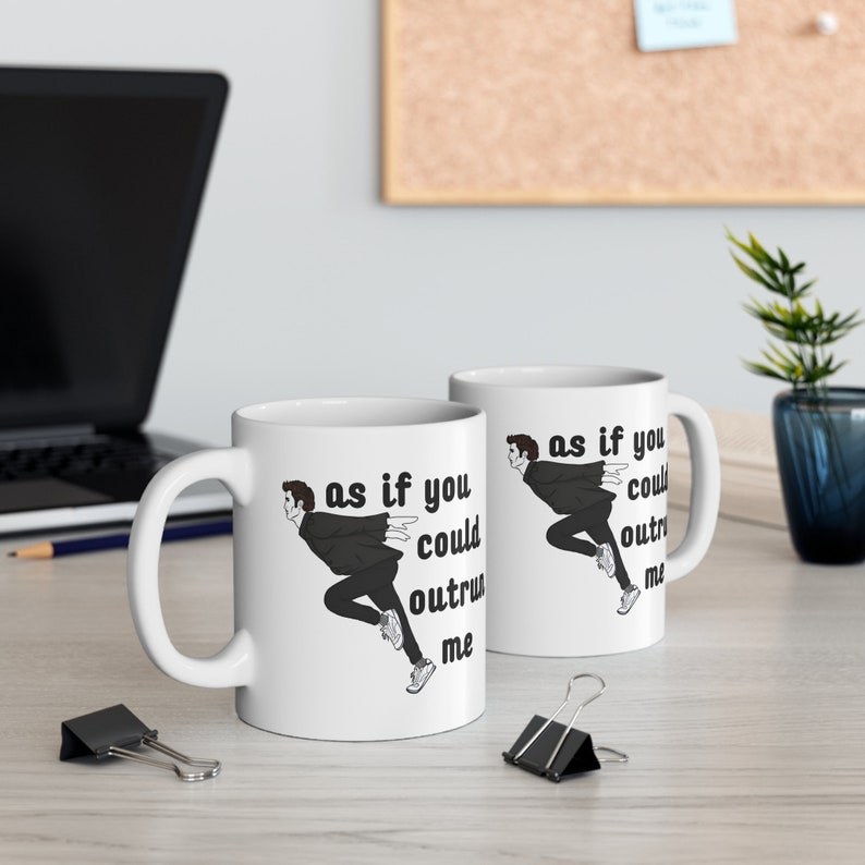 As If You Could Outrun Me Mug  Robert Pattinson Cup  Edward Cullen Funny Mug  Twilight Meme Coffee Mug4.jpg