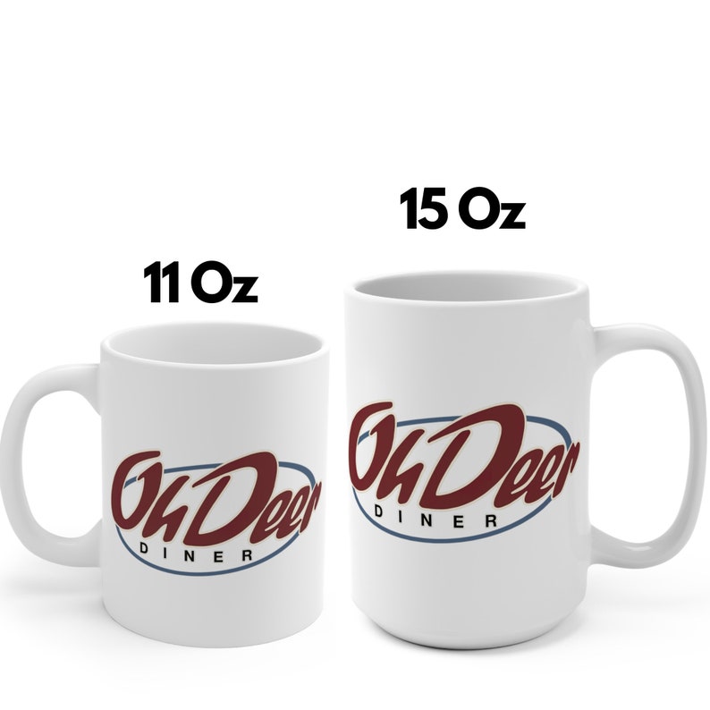 Alan Wake Mug | Oh Deer Mug | Alan Wake Merch | Bright Falls Large Coffee Mug