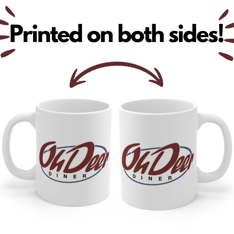 Alan Wake Mug | Oh Deer Mug | Alan Wake Merch | Bright Falls Large Coffee Mug