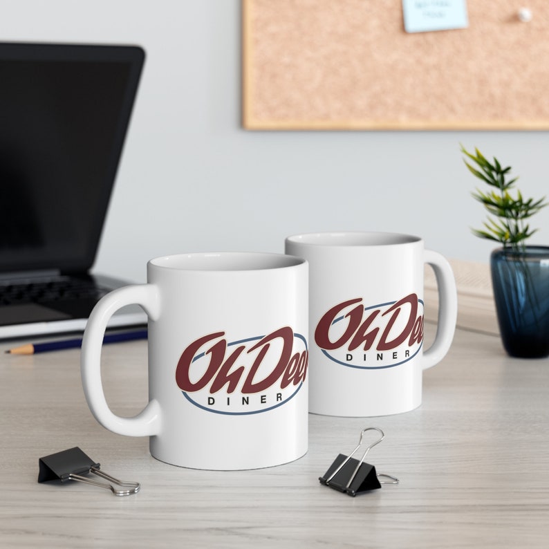 Alan Wake Mug | Oh Deer Mug | Alan Wake Merch | Bright Falls Large Coffee Mug