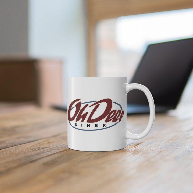 Alan Wake Mug | Oh Deer Mug | Alan Wake Merch | Bright Falls Large Coffee Mug