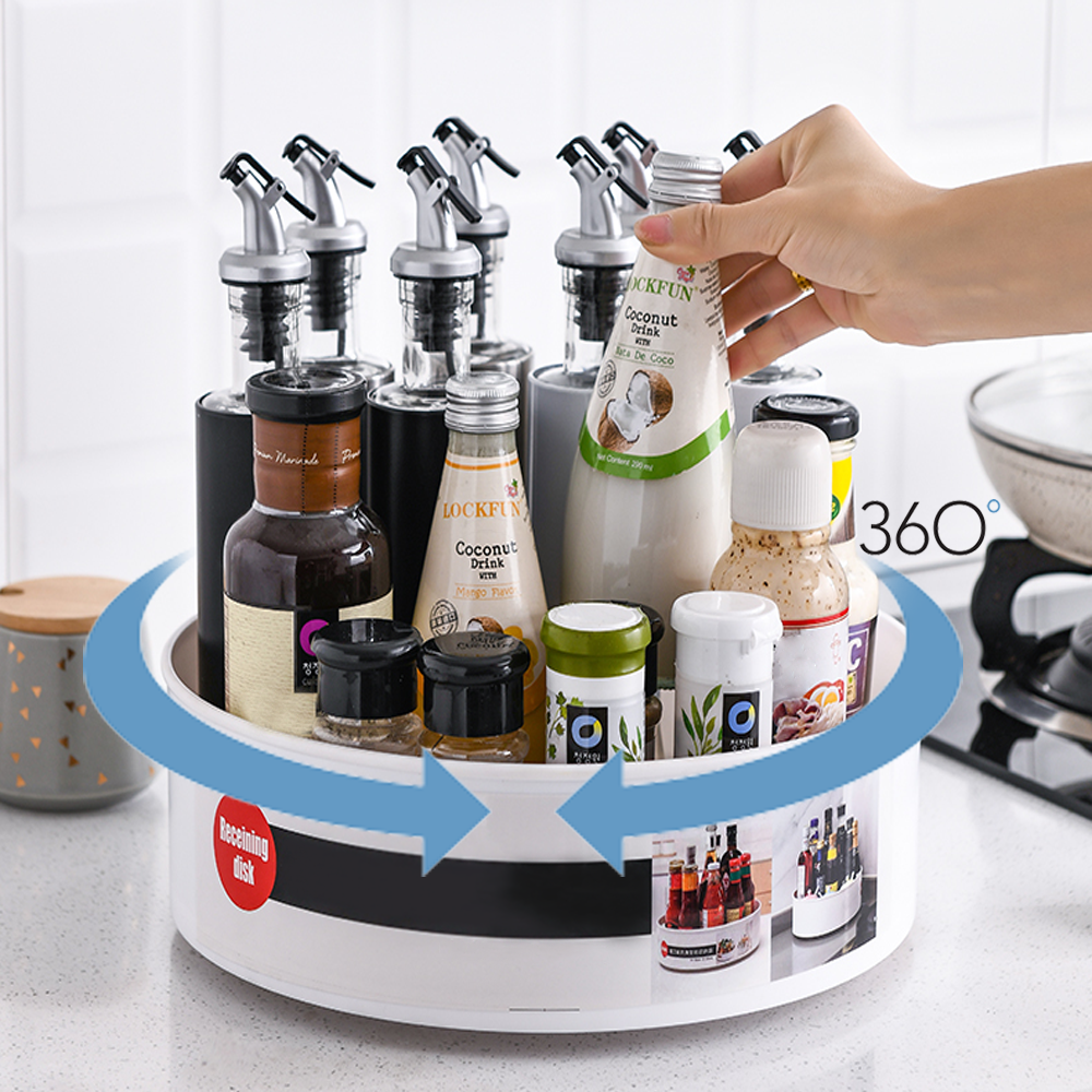 Anti-Skid 360¡ã Rotating Storage Tray